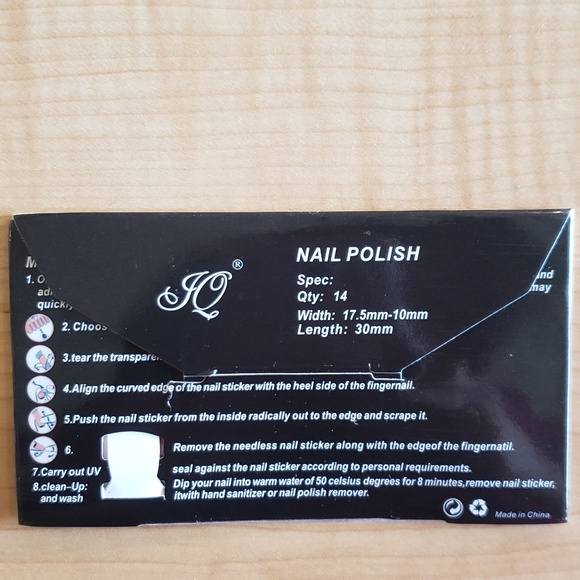 Nail Wraps- Fancy Date - Picture 3 of 6